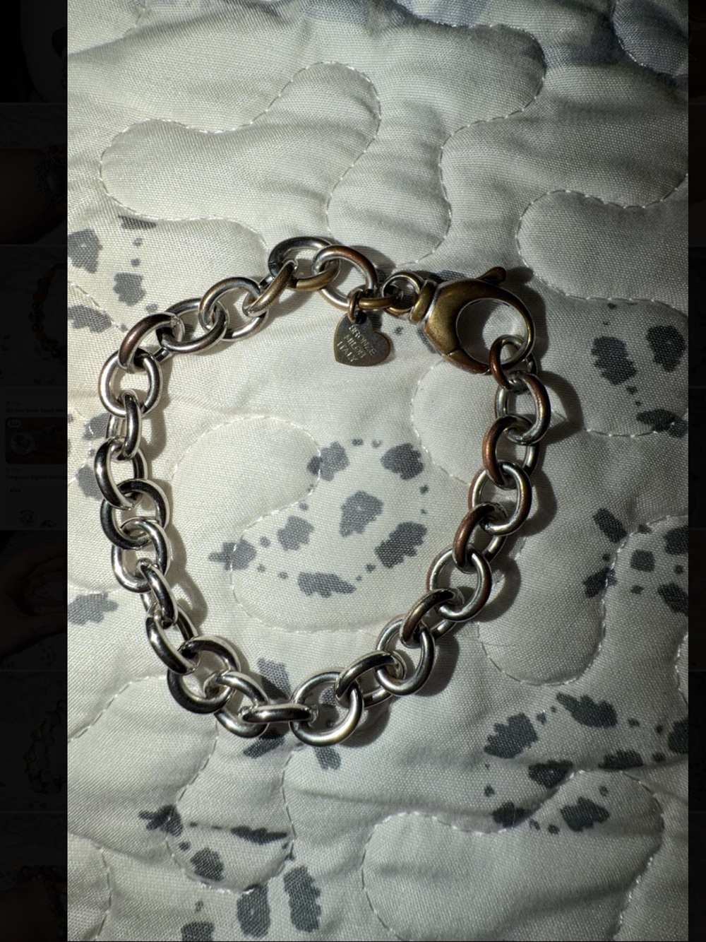 Italian Cable Chain Link Bracelet